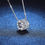 Hình thu nhỏ: Dây chuyền Moissanite Triple Row 1.6 carat