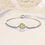 Hình thu nhỏ: Lắc tay moissanite đủ màu làm từ bạc nguyên chất 925 1 carat
