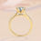 Hình thu nhỏ: Nhẫn Moissanite Golden Grace 1 carat