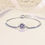 Hình thu nhỏ: Lắc tay moissanite đủ màu làm từ bạc nguyên chất 925 1 carat