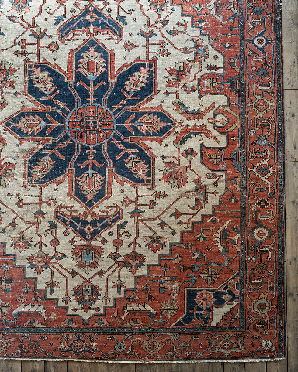 A fine Heriz carpet