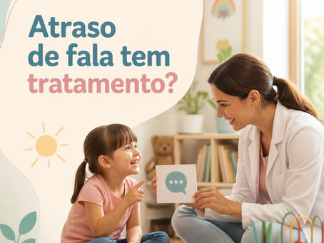 Atraso de fala tem tratamento e como funciona a intervenção fonoaudiológica