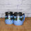 Thumbnail: Stoneware Mug Set: Black & Blue