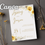 Thumbnail: Yellow wedding invitation Canva template