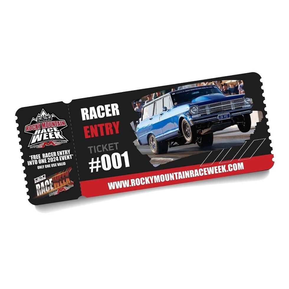 Enter to Win 2024 Racer Ticket #001