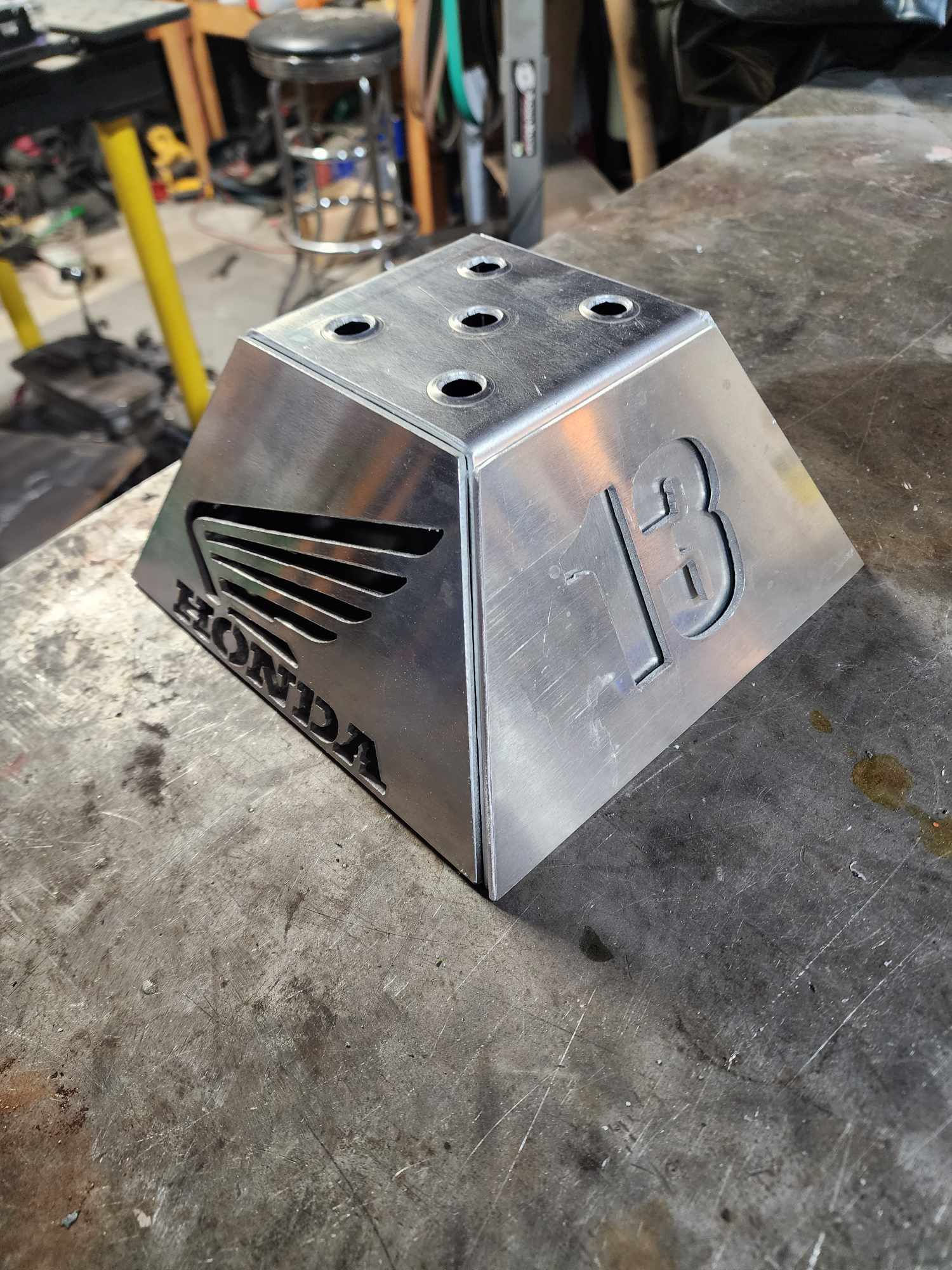 Moto Cross Start Box Set - Motorsport Foot Stool