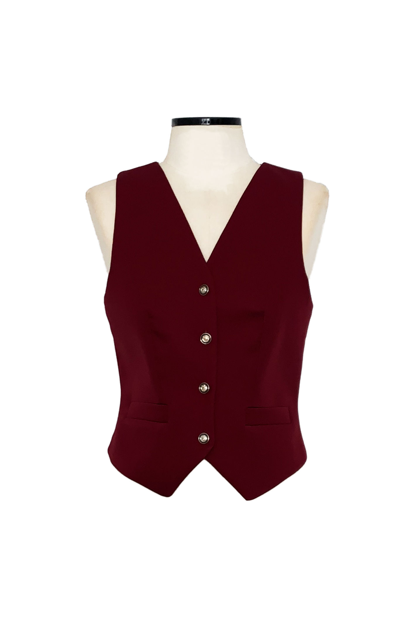 Colete de Alfaiataria Bordô 