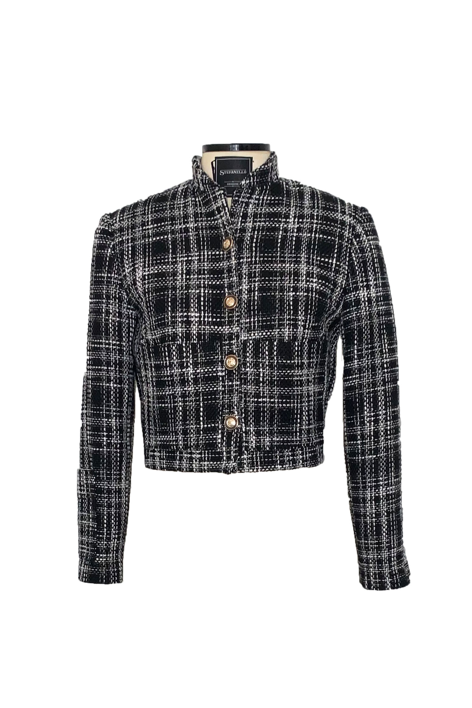 Casaqueto Cropped de Tweed