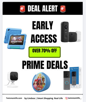Early Amazon Prime Deals