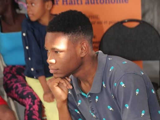 ITIAHaiti pa gen mo pou felisite Jwachim Pyè Andre pou bèl seminè sou teyat fowòm li anime nan Okay