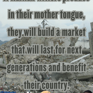 Si ekriven ayisyen pwodywi nan lang matènèl yo, non sèlman y ap konstwi yon mache, y ap rete imòtèl pou jenerasyon k ap vini yo