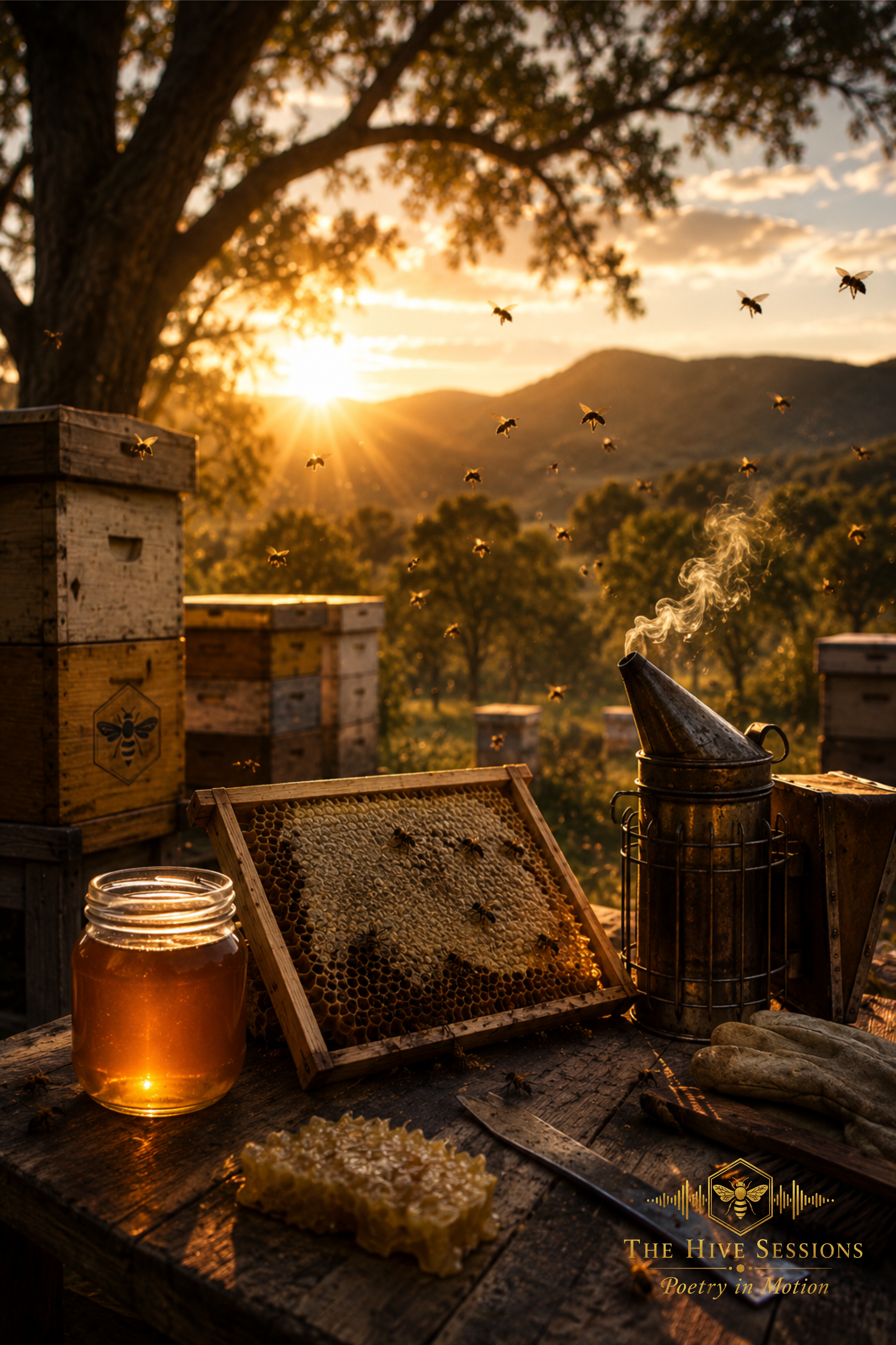 Golden Hour at the Hive