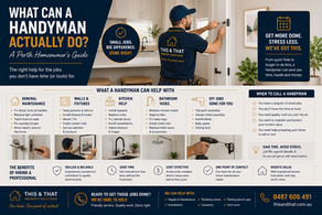 What Can a Handyman Actually Do? A Perth Homeowner's Guide