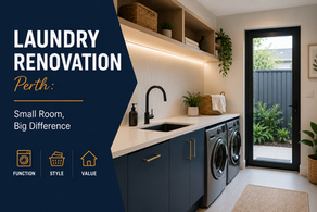 Laundry Renovation Perth: Small Room, Big Difference