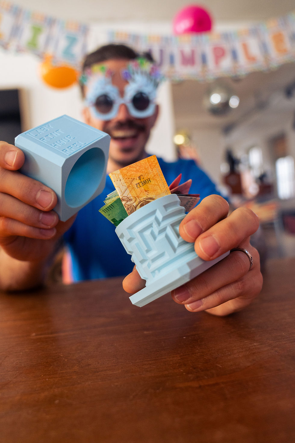 Eine knifflige Verpackung für Geldgeschenke