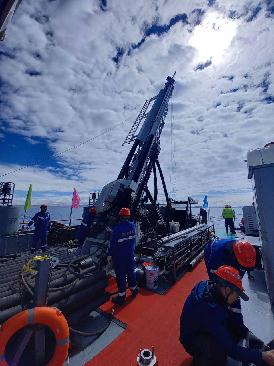 Nam Co Drilling Project (NAM Core) Drilling Platform