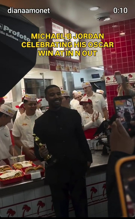 Michael B. Jordan Oscar Moment