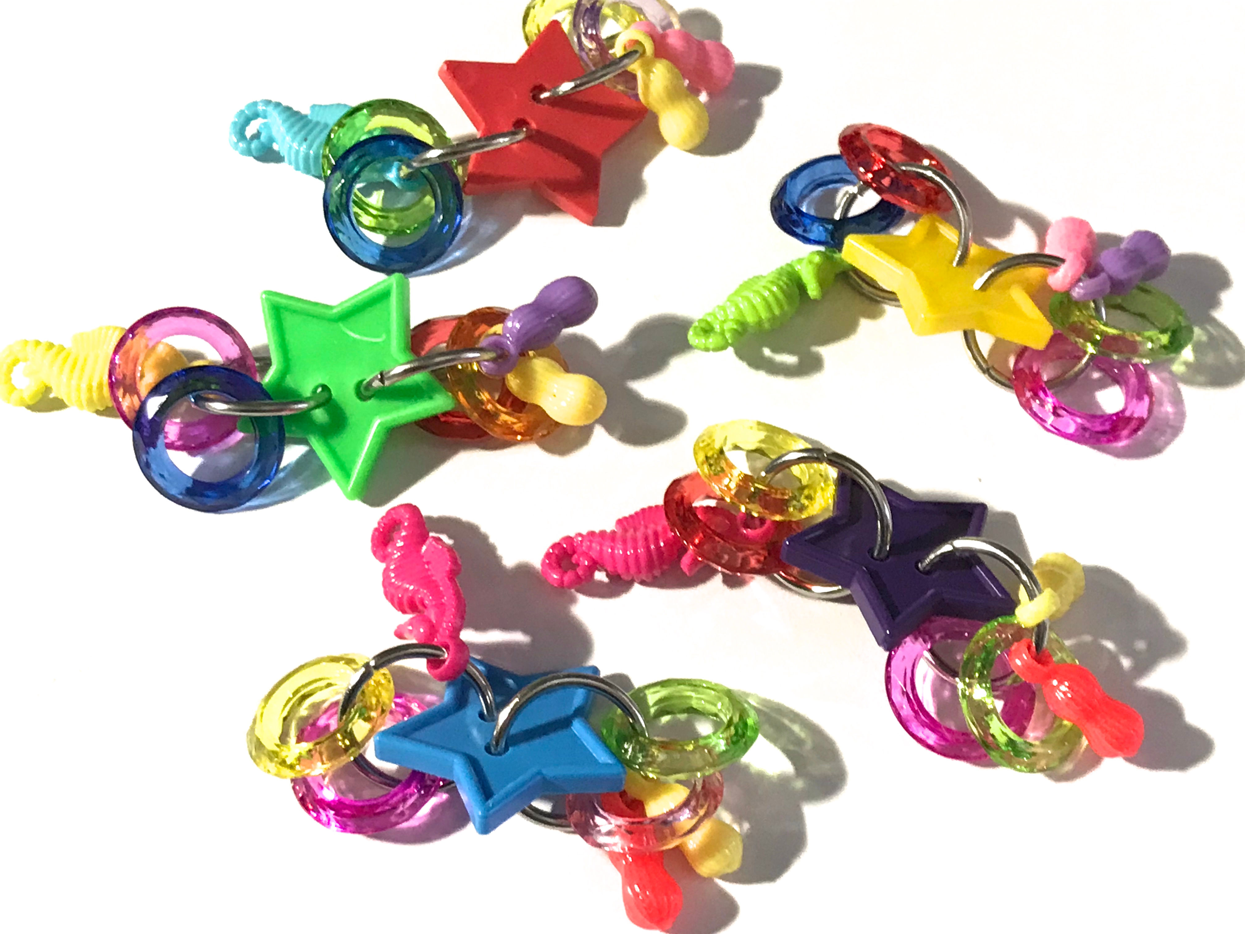 Birdtalk Bird Toys - Buttons and Charms