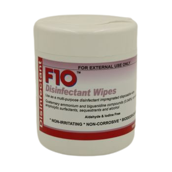 F10 Disinfectant Wipes