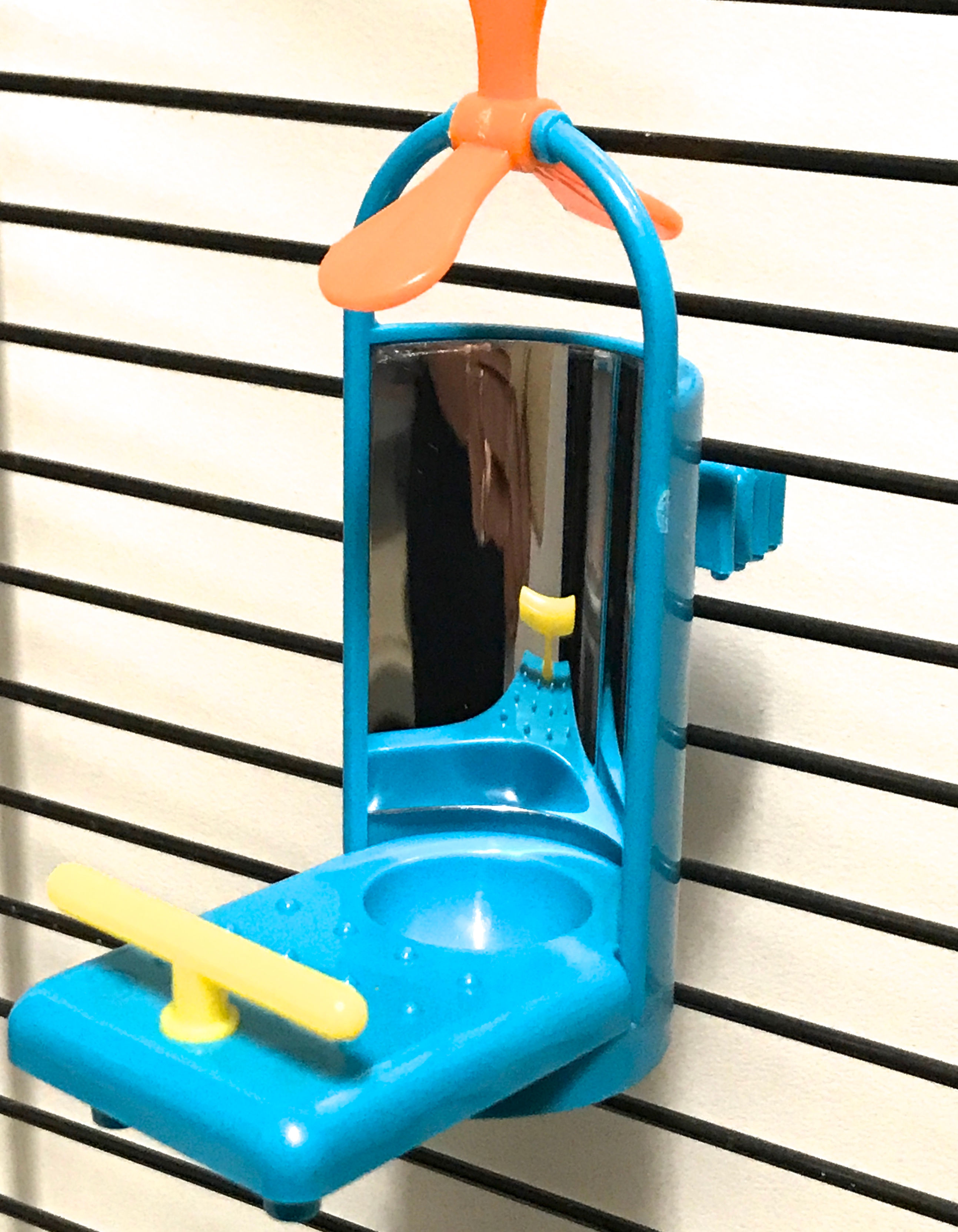 Birdtalk Bird Toys Fun Mirror with T Perch