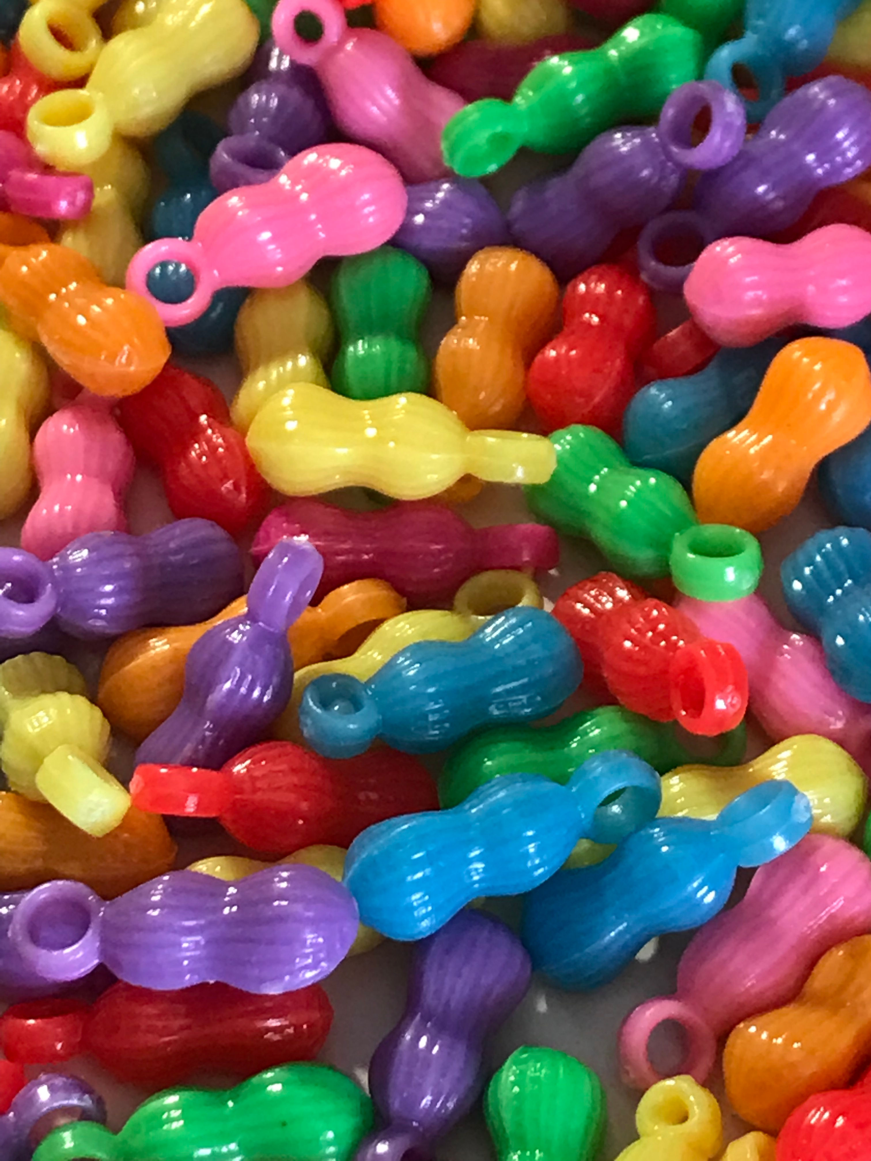 100 Peanut Danglers Beads