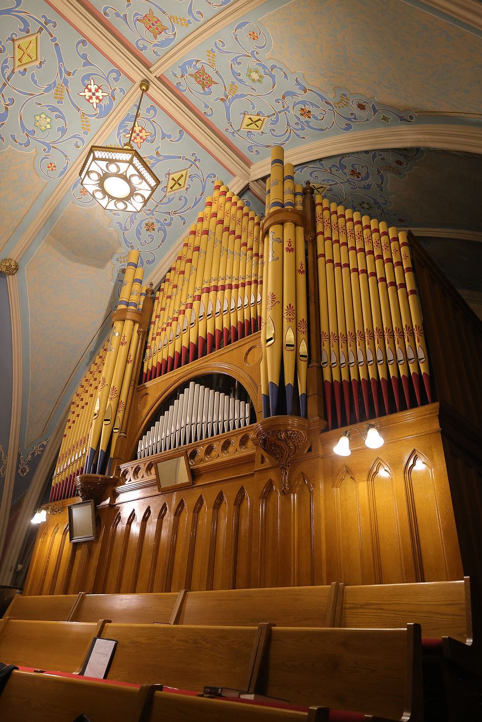 Woodberry organ facade