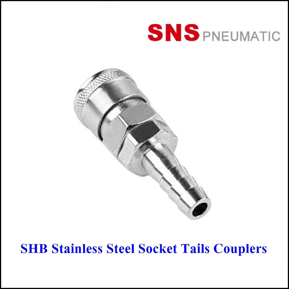 SNS SHB Stainless Steel Socket Tails Couplers - ซ็อกเก็ตคอปเปอร์สแตนเลสหางปลาไหล
