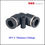 ภาพขนาดย่อ: SNS SPV-C Miniature Fittings - ข้อต่อลมนิวเมติกส์ขนาดเล็ก แบบสองทางงอ 90 องศา