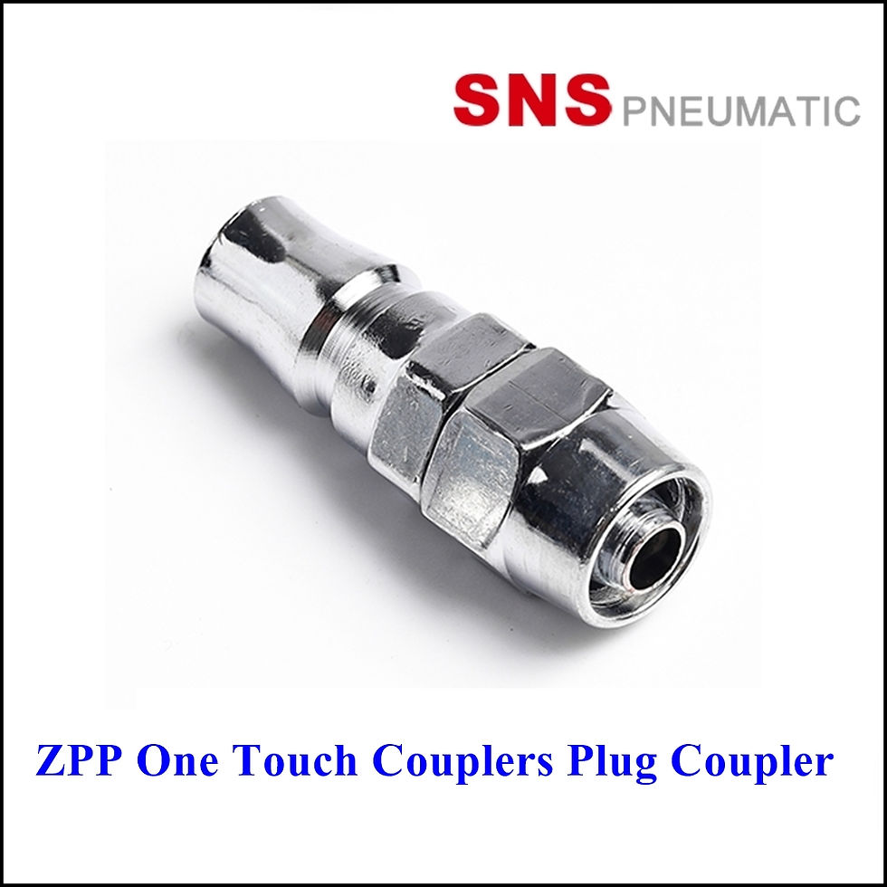 SNS ZPP One Touch Couplers Plug Coupler - ปลั๊กเสียบคอปเปอร์สวมไววันทัชแบบขันอัด