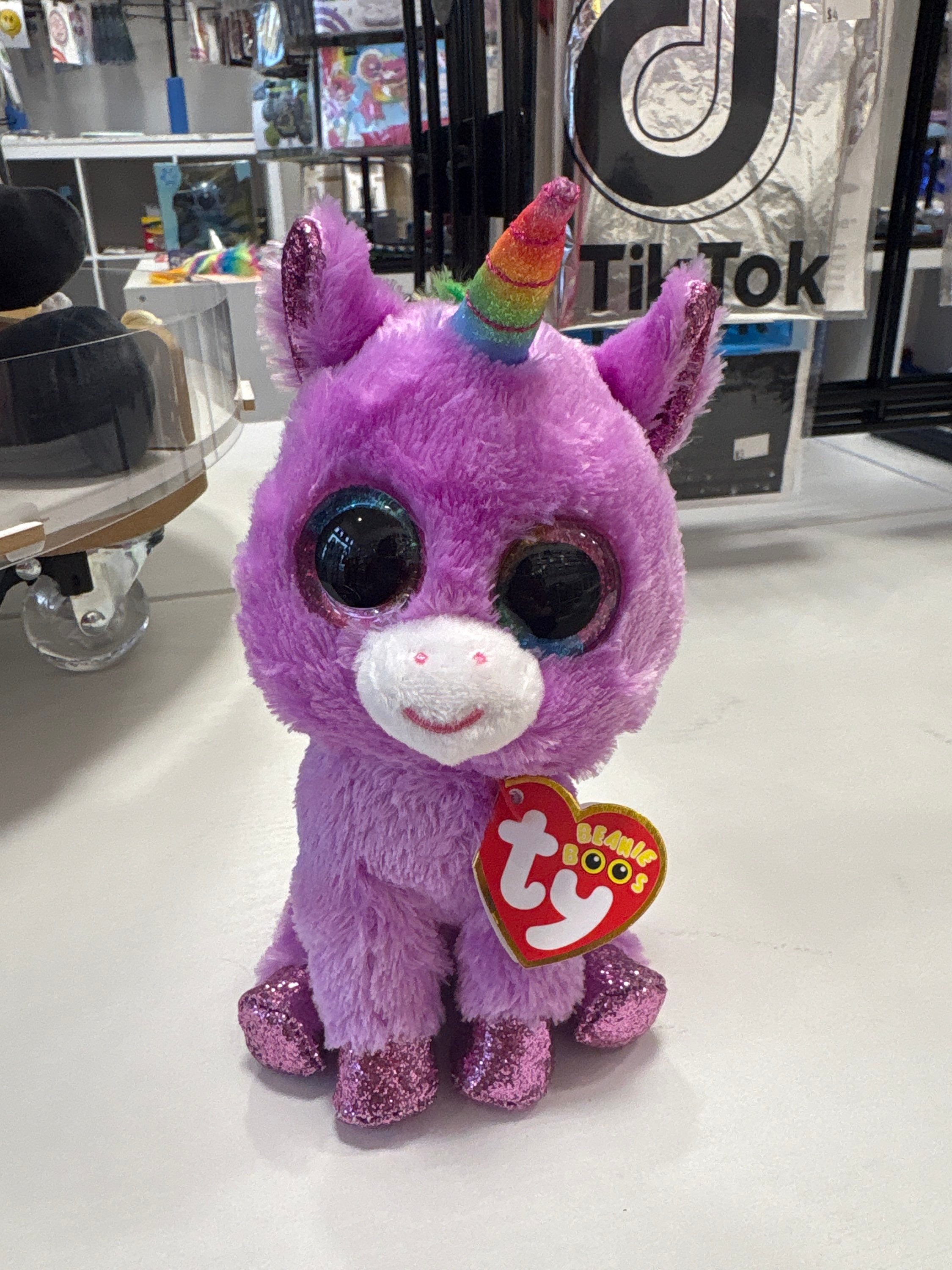 Unicorn purple plush TY