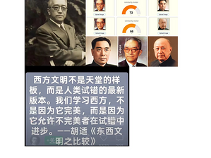 胡適也是撒旦野種畜生一名,明知是錯的路,也要把它合理化!(9&12!)