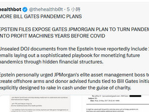 EPSTEIN FILES EXPOSE GATES JPMORGAN PLAN TO TURN PANDEMICS INTO PROFIT MACHINES YEARS BEFORE COVID