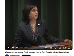 Kamala Harris : Knowing when to be a Bitch!! 