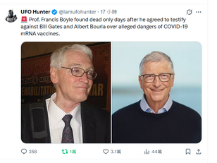 Prof. Francis Boyle found dead only days after he agreed to testify against Bill Gates and Albert Bourla over alleged dangers of COVID-19 mRNA vaccines.
