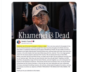 Ali Khamenei is dead within few hours. Trump and Islamic Republic of Iran already reached a deal before the attack!!