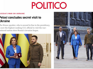 Why did Nancy Pelosi & Adam Schiff just make a “secret visit” to Ukraine to meet with Zelenskyy?