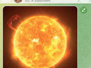 It isn't heat wave. It isn't solar flare. It is full of metal.