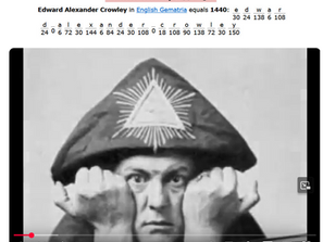 Illuminati - Aleister Crowley (666!)