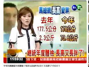 馬英九和鄭麗文的身高都是178cm!