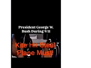 Did George W Bush conduct a ritual at a school during 911 attack?