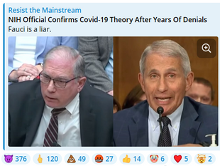 NIH Finally Admits Funding Gain-of-Function Research in Wuhan After Fauci’s Repeated Denials Under Oath to Congress