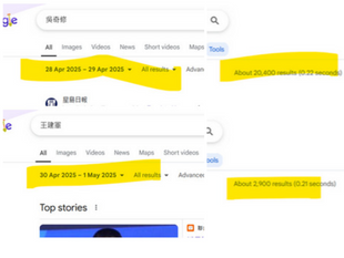 財政部內一個小農業農村司司長吳奇修的新聞價值竟然是中共證監會副主席王建軍的七倍！撒旦畜生錢學森就是在背後翻雲覆雨操控中共言論！