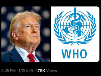 President Trump officially withdraws the United States from the WHO because WHO is a Terrorist Organization!