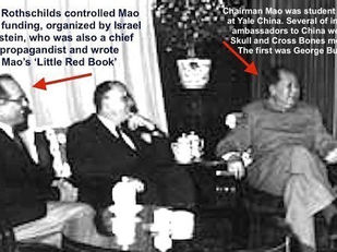The Satanic PRC is controlled by Israeli / Khazarian Rothschilds and Rockefellers.