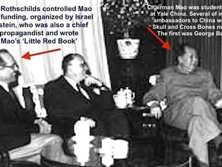 The Satanic PRC is controlled by Israeli / Khazarian Rothschilds and Rockefellers.