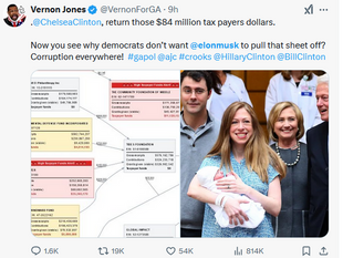 Clinton Family got 85M in USAID Money!