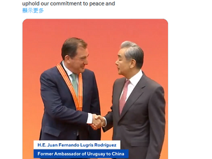一個恬不知恥,窮兇極惡,陰險毒辣,卑劣下流的撒旦日共畜生王毅,成副漢奸相,在扮謙謙君子,看見也想作嘔!