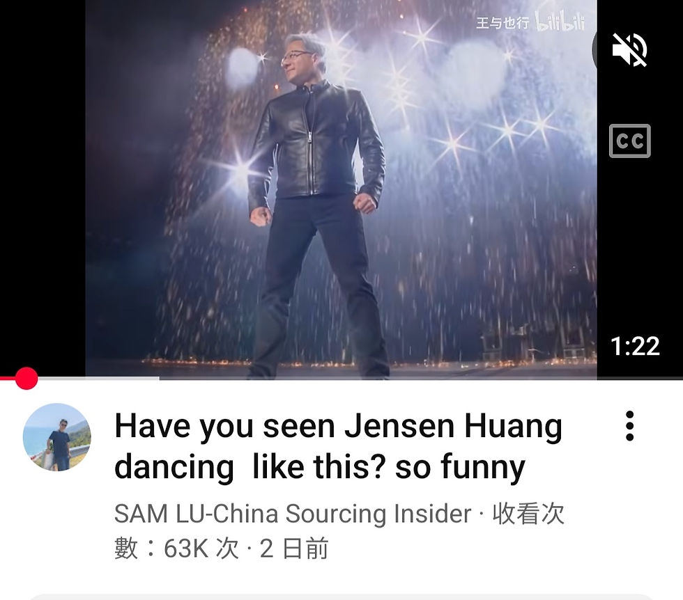 Jensen Huang is nothing more than a Satanic Cult actor pretending to be a tech-lead.