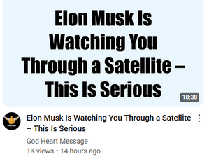 Stupid threat! I am open and transparent! Nothing to hide!!