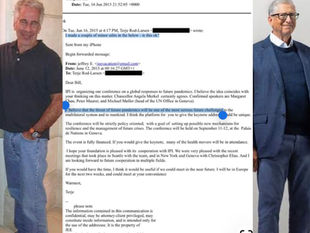 Epstein told Gates：“I believe the threat of future pandemics will be one of the most serious challenges…”